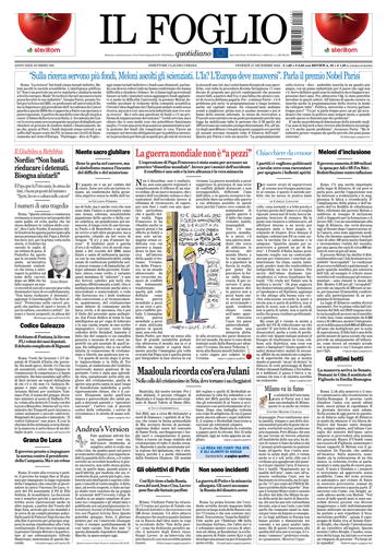 Prima-pagina-il foglio-messina-edizione-di-oggi-27-12-2024